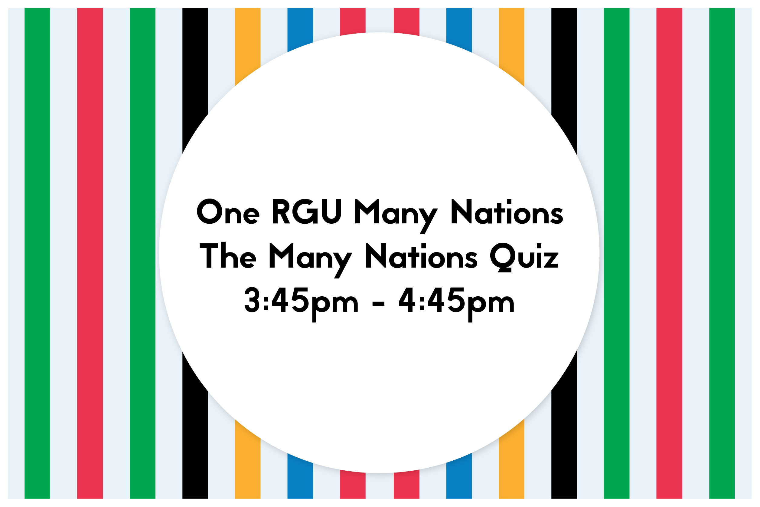 One RGU Many Nations - The Many Nations Quiz