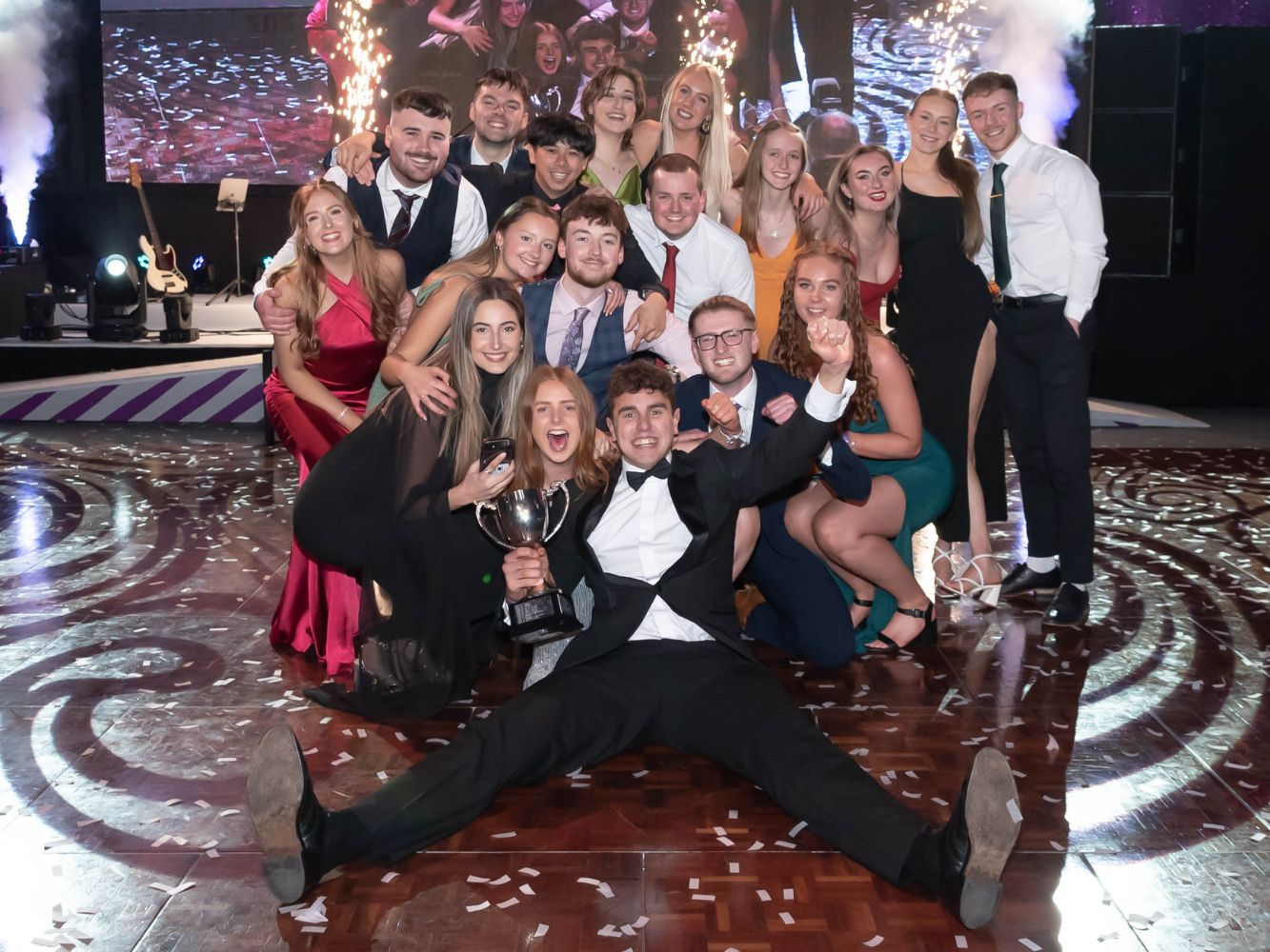 A mix of prestige and mayhem involving all the sports clubs and guests; it’s an opportunity to reward all our outstanding athletes for their efforts over the season.