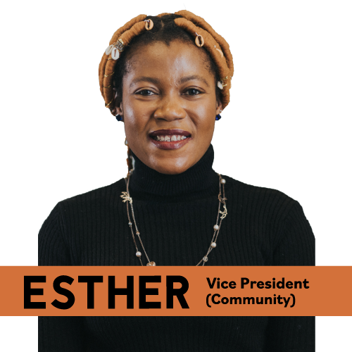Esther, Vice President (Community)