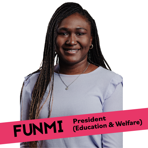 Funmi, President (Education and Welfare)