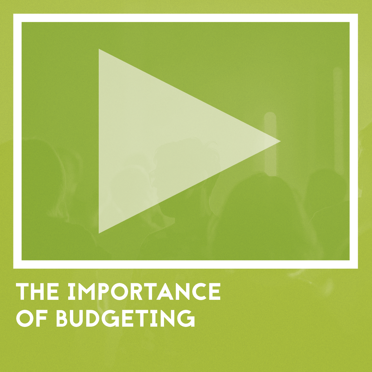 The importance of budgeting