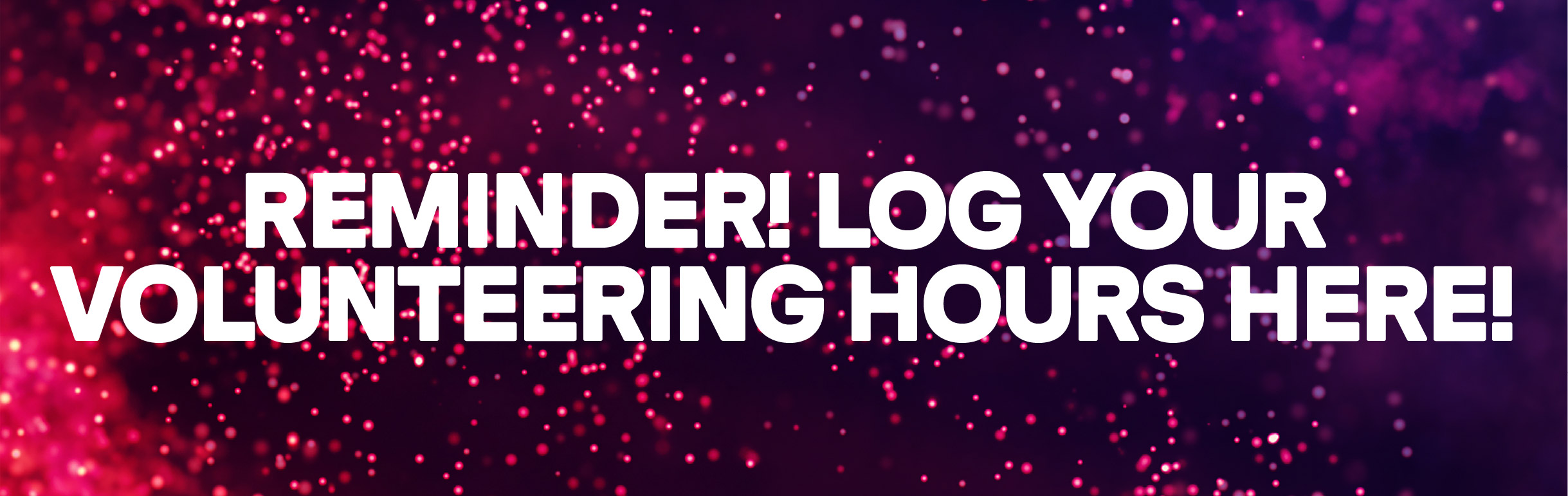 Log your volunteering hours